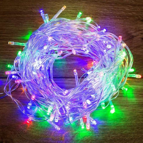  Гирлянда "Твинкл Лайт" 15м 120LED мультиколор провод прозр. Neon-Night 303-199 