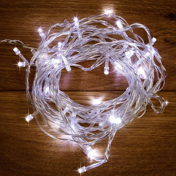  Гирлянда "Твинкл Лайт" 6м 40LED бел. провод прозр. Neon-Night 303-175 