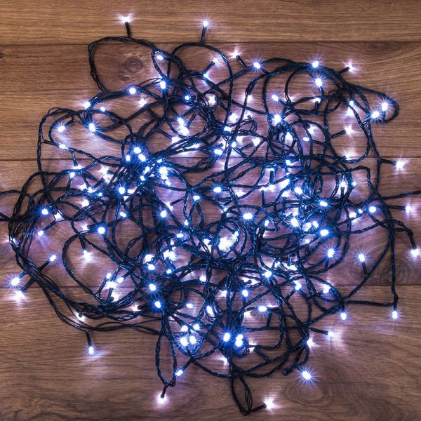  Гирлянда светодиодная универсальная 120LED бел. 12м Neon-Night 303-104 