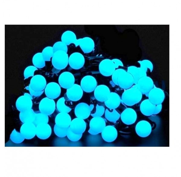  Гирлянда LDBL048B-10-C(40) синие жемчуж. шарики SHLights 461000332496 