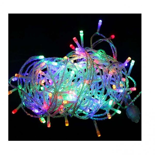  Гирлянда "Нить" 80 LED 8м уличная 3 АА батарейки 8 реж. мульти SHLights 4690601045133 