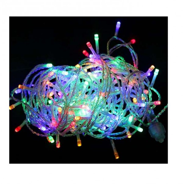  Гирлянда "Нить" 200 LED 20м уличная 3 АА батарейки 8 реж. мульти SHLights 4690601045447 