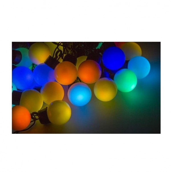  Гирлянда "LED ШАРИКИ" 10мх4.5см 40LED 5Вт 220В IP44 RGB NEON-NIGHT 303-579 