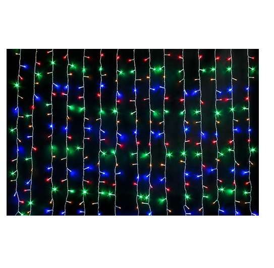  Гирлянда занавес 150х150см LDCL368C-M 368 LED RGB IP20 разноцв. SHLights 4690601035622 