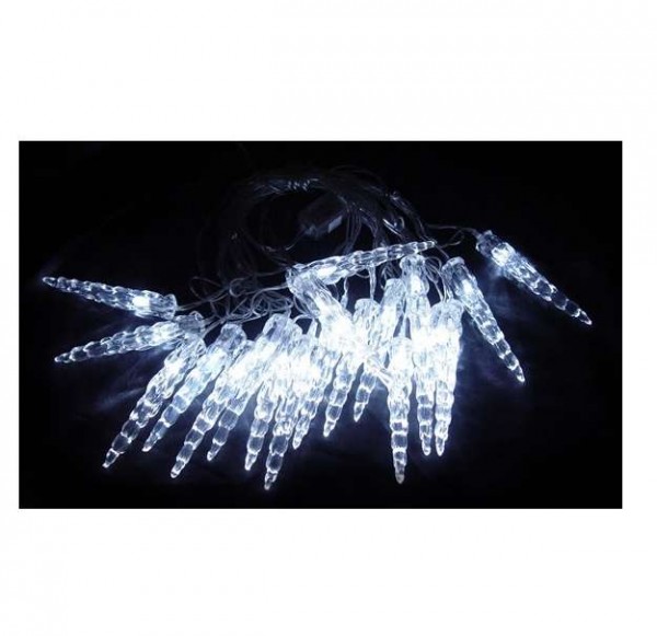  Гирлянда "Сосульки" ILD020W-AY/IC 20LED 5.6м бел. SHLights 4607144113229 