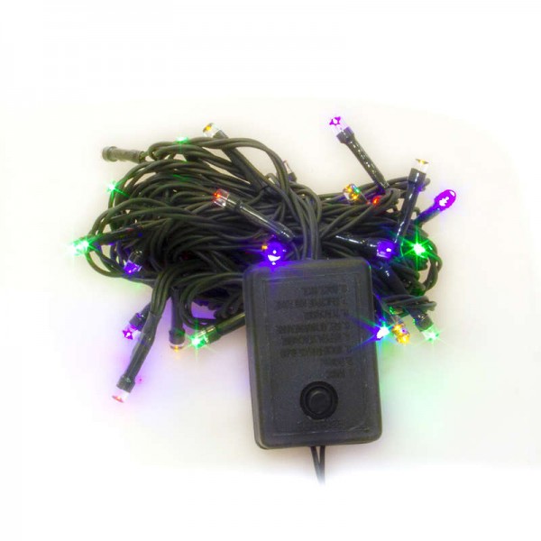  Гирлянда LD100C-GM 100 светодиод. LED 8 реж. 10м разноцв. SHLights 4607144116770 