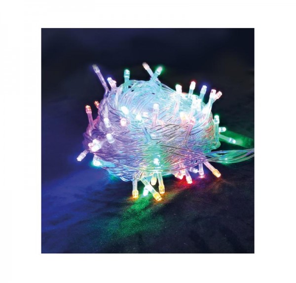  Гирлянда светодиодная 30LED прозр. провод 5м (3.5+1.5) диоды RGB Космос KOC_GIRLEDBIRD_B 