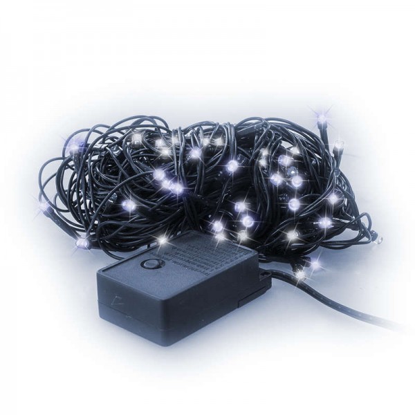  Гирлянда ILD120C-GW 120LED 12м 8 реж. бел. SHlights 4690601041883 