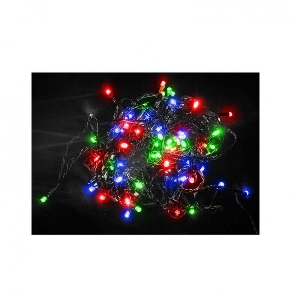  Гирлянда ILD120C-GM 120LED 12м 8 реж. мульти. SHlights 4690601041111 