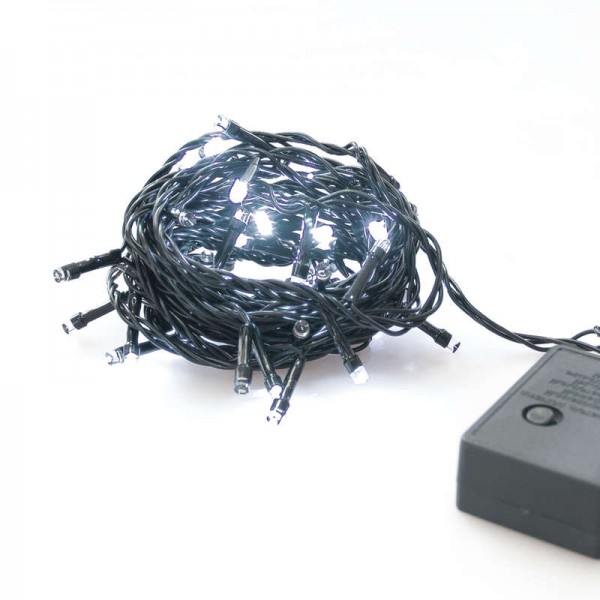  Гирлянда ILD050C-GW 50LED 5м 8 реж. бел. SHlights 4690601041944 