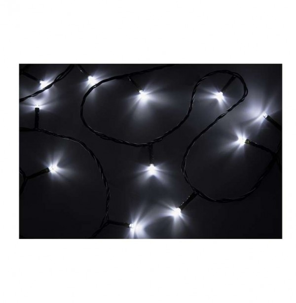  Гирлянда "ТВИНКЛ ЛАЙТ LED" (с контроллером 8 режимов) 4м 25LED 2Вт 220В IP20 бел. провод темн.-зел. ПВХ NEON-NIGHT 303-015 