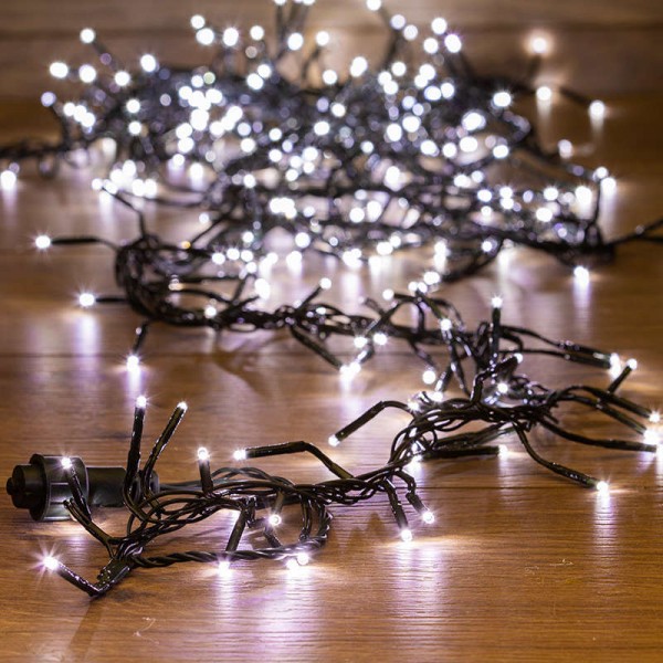 Гирлянда "Кластер LED" 3м 288LED IP20 бел. провод темн.-зел. ПВХ NEON-NIGHT 303-625 