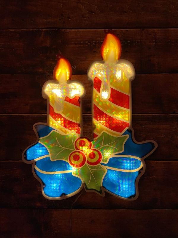 Фигура светодиодная "Свечки" 20LED 220В IP44 ЭРА Б0041939 