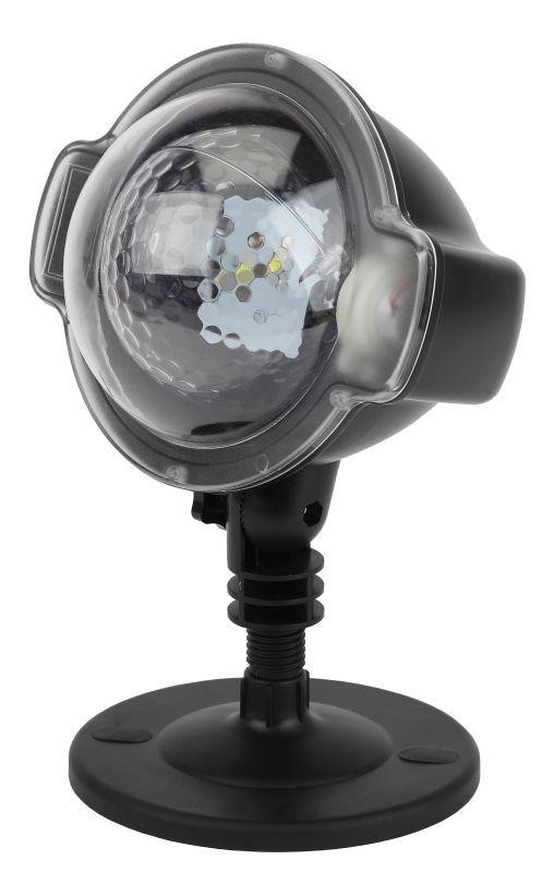  Проектор LED Падающий снег мультирежим холодный свет 220В IP44 ENIOP-03 ЭРА Б0041644 