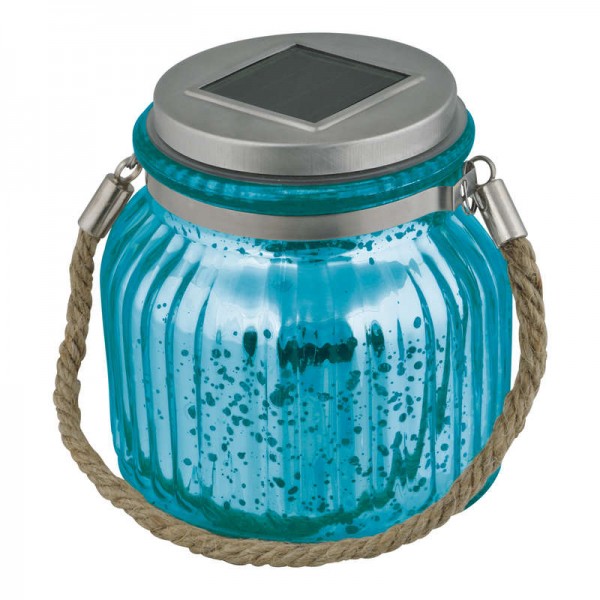  Светильник садовый USL-M-210/GN120 BLUE JAR IP44 солнечная батарея Uniel UL-00003208 