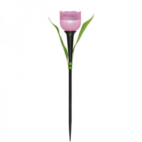  Светильник садовый USL-C-451/PT305 "Розовый тюльпан" PINK TULIP IP44 солнечная батарея Uniel UL-00004276 