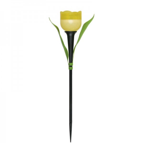  Светильник садовый USL-C-452/PT305 "Желтый тюльпан" YELLOW TULIP IP44 солнечная батарея Uniel UL-00004277 