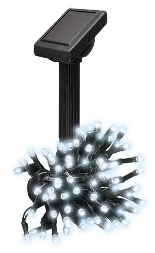  Светильник садовый SLR-G01-50W гирлянда 50 бел. LED солнечная батарея ФАZА 5027282 