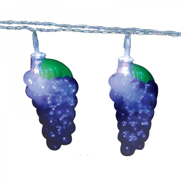  Гирлянда светодиодная ULD-S0400-010/STB/2AA WHITE IP20 GRAPES на батарейках Uniel UL-00003392 