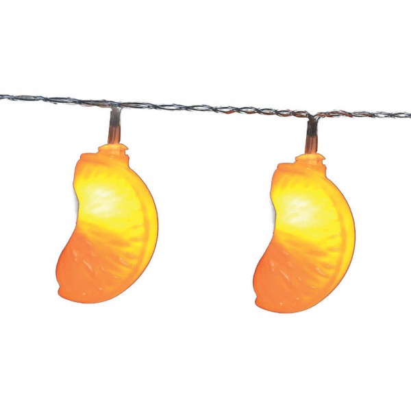  Гирлянда светодиодная ULD-S0400-010/STB/2AA WARM WHITE IP20 ORANGE на батарейках Uniel UL-00003393 