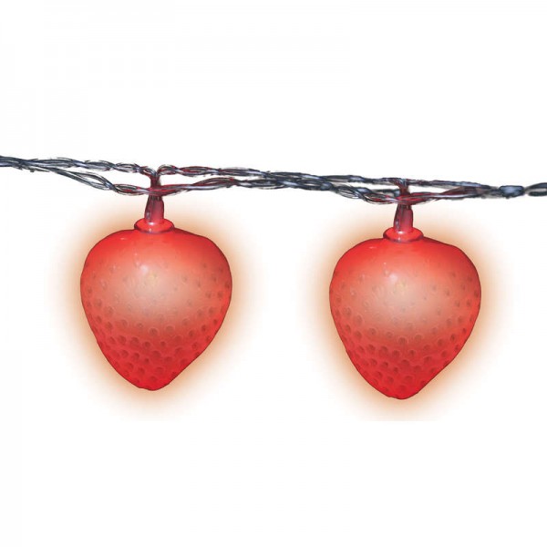  Гирлянда светодиодная ULD-S0400-010/STB/2AA RED IP20 STRAWBERRY на батарейках Uniel UL-00003394 