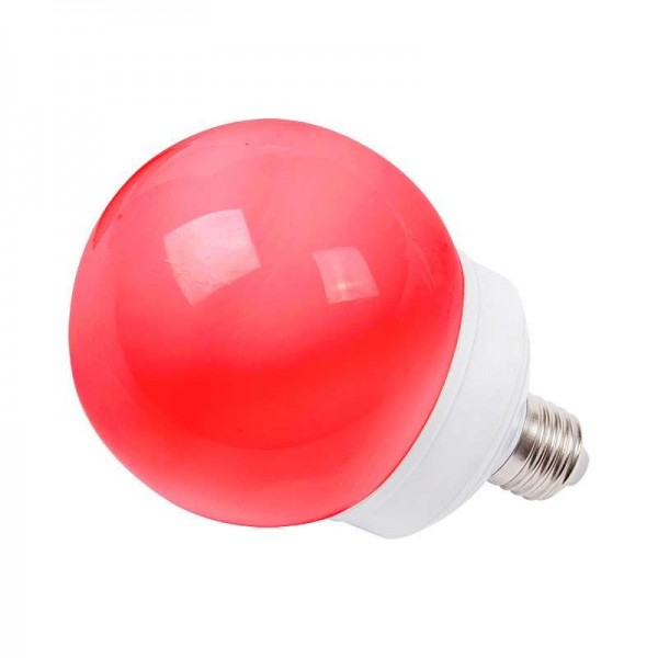  Лампа светодиодная 2Вт 12LED Шар d100 E27 красн. Neon-Night 405-132 
