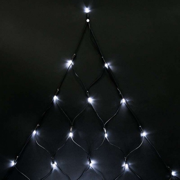 Гирлянда "Сеть" 2х2х1.5м свечение с динамикой 136LED бел. 230В провод черн. Neon-Night 215-005 