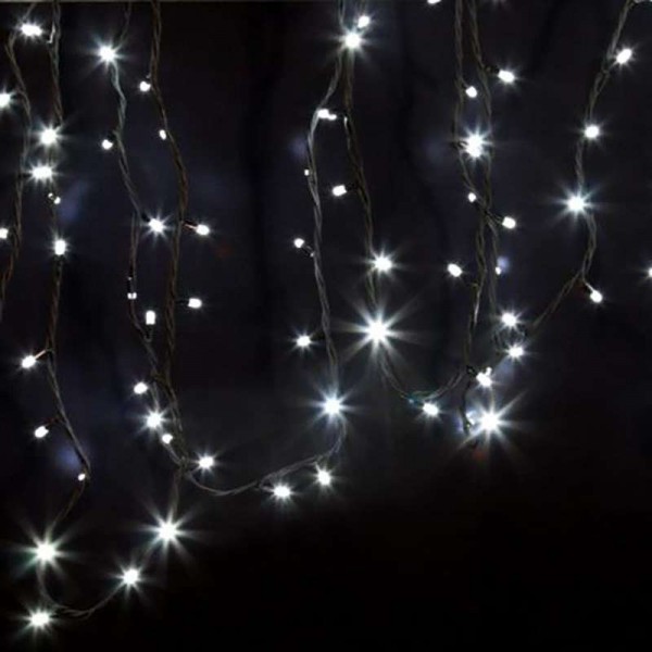  Гирлянда модульная "Дюраплей LED" 20м 200LED бел. 24В провод черн. Neon-Night 315-115 