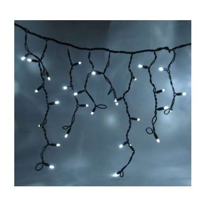  Гирлянда "Сосульки" 100 LED уличная 2м соед. до 10 шт. бел. SHLights 4690601041999 