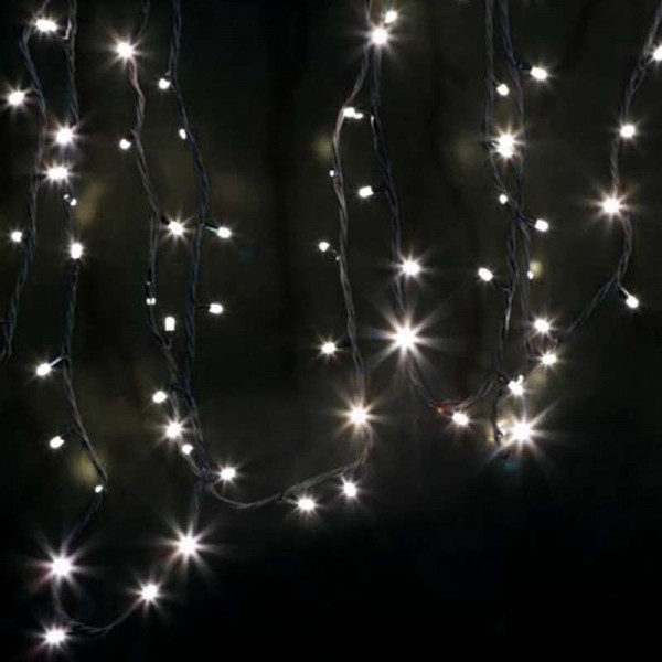  Гирлянда модульная "Дюраплей LED" 20м 200LED тепл. бел. 24В провод черн. Neon-Night 315-116 