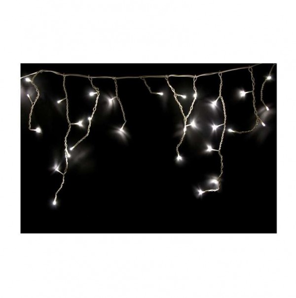  Гирлянда "Айсикл" (бахрома) 1.8х0.5м 48LED тепл. бел. 230В провод бел. Neon-Night 255-026 