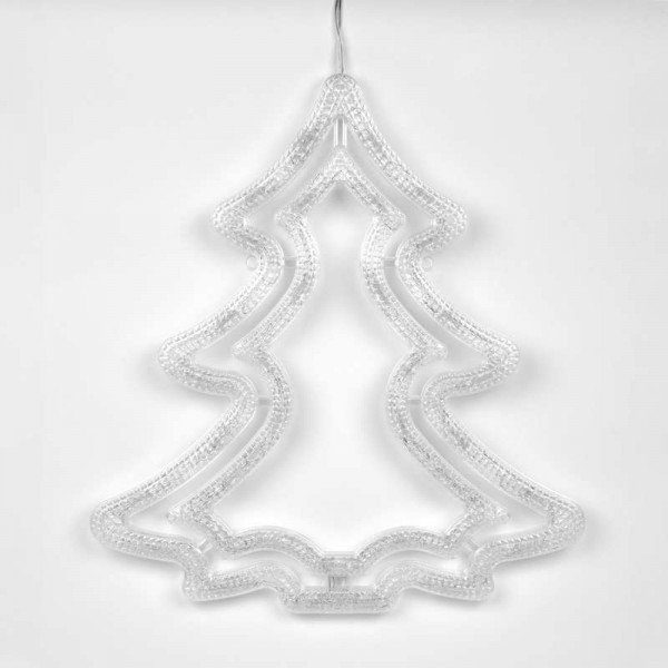  Гирлянда светодиодная "елочка" ULD-H3543-070/STA WHITE IP20 XMAS TREE 70led 35х43см бел. свет UNIEL UL-00001405 