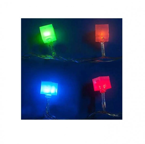  Гирлянда светодиодная «Кубики» ULD-S0700-050/DTA MULTI IP20 CUBES-1 с контроллером 50LED (дл.7м) Uniel 7932 