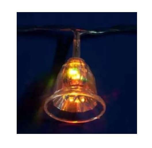  Гирлянда светодиодная «Колокольчики» ULD-S0280-020/DTA RGB IP20 BELLS с контроллером 20LED (дл.2.8м) Uniel 7919 