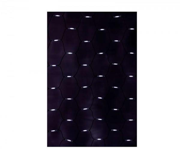  Гирлянда сеть Чейзинг 2х4м 560 LED бел. 33Вт 220В IP54 провод черн. каучук NEON-NIGHT 217-135 
