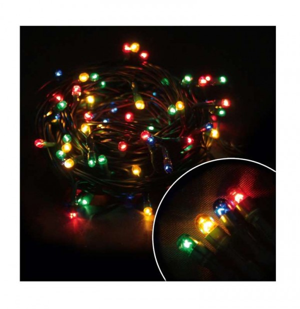  Гирлянда OTW100C-M 100 разноцв. микроламп 8 реж. IP40 5м SHLights 4690601003072 
