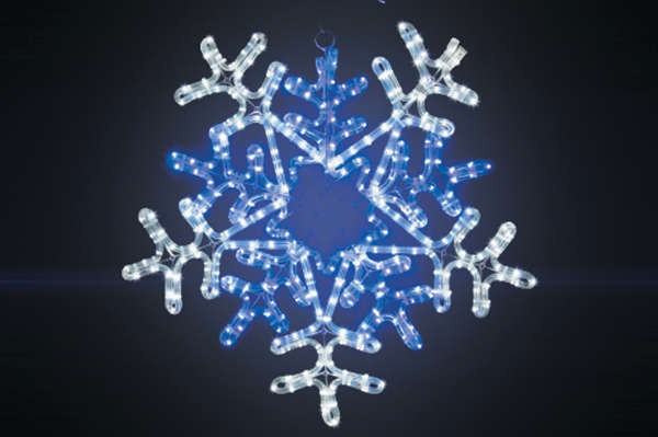  Фигура "Снежинка LED" 60смх60см бел./син. 51Вт 220В IP44 NEON-NIGHT 501-531 