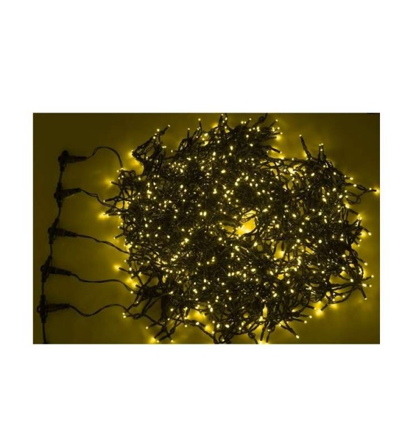  Гирлянда "КЛИП ЛАЙТ" 5 нитей х20м 665LED 40Вт 24В IP65 (с трансф.) желт. NEON-NIGHT 323-501 