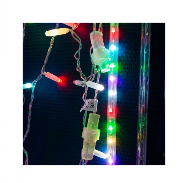  Гирлянда "Нить" 10м 100LED мультиколор свечение в динамике (при использовании контроллера) 230В NEON-NIGHT 245-409 