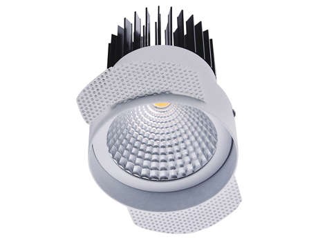  Светильник UNO 18 WH D45 3000К с драйвером СТ 1080000100 