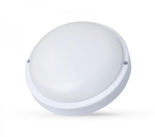  Светильник влагозащ. LBF-0301S C01 12Вт IP54 220В с датчиком движ. круг Ultraflash 13338 