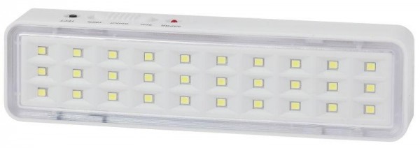  Светильник светодиодный аварийный DBA-101-0-20 непостоян. 30LED 5ч IP20 (40/3360) Эра Б0044394 