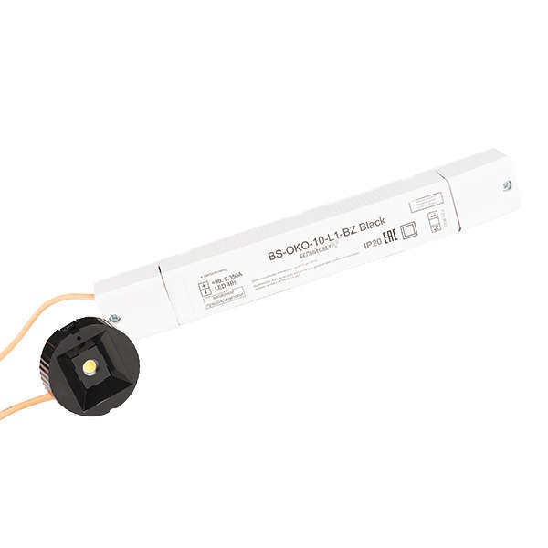  Светильник аварийный BS-OKO-81-L1-INEXI3 Black Белый свет a15280 