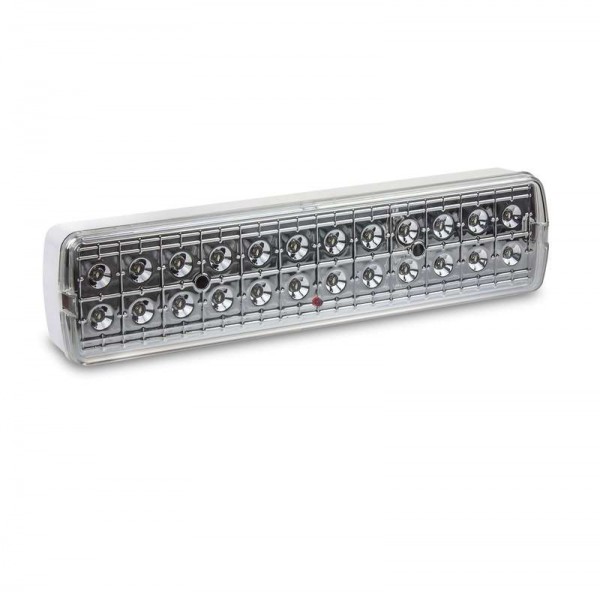 Светильник светодиодный аварийный СБА 8032С 24LED с наклейкой "ВЫХОД" lead-acid AC/DC LLT 4690612000596 