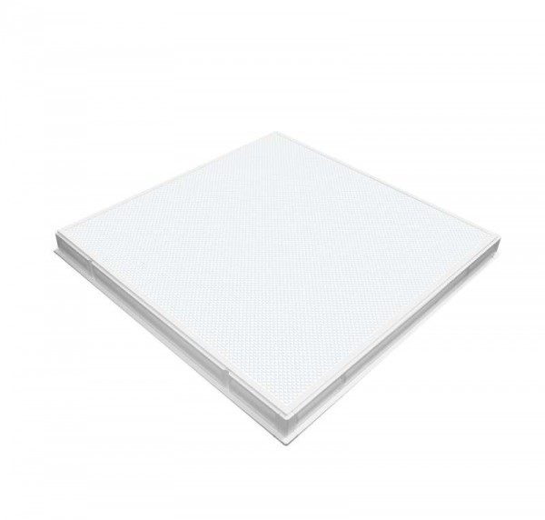  Светильник светодиодный LL-OFFICE 40-P600х600 / LL-DVO-040-P600х600 (39Вт 4000К) матовый ЛидерЛайт LL-DVO-040-P600х600-840T0203 