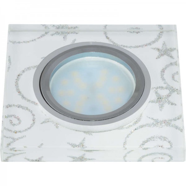  Светильник светодиодный DLS-P203 GU5.3 CHROME WHITE Fametto 10127 