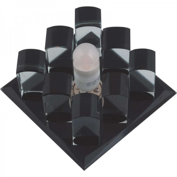  Светильник DLS-F118 "Fiore" G9 BLACK/CLEAR Fametto 10750 