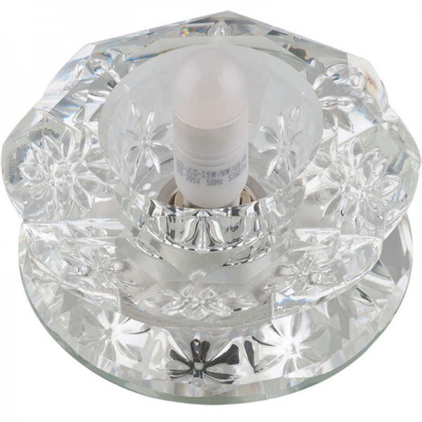  Светильник DLS-F111 G9 GLASSY/CLEAR Fametto 10124 