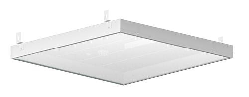  Светильник Грильято 588х588х50 LED 36Вт 6500К IP20 с планками для подвеса без рассеив. VARTON V1-R3-00010-31000-2003665 