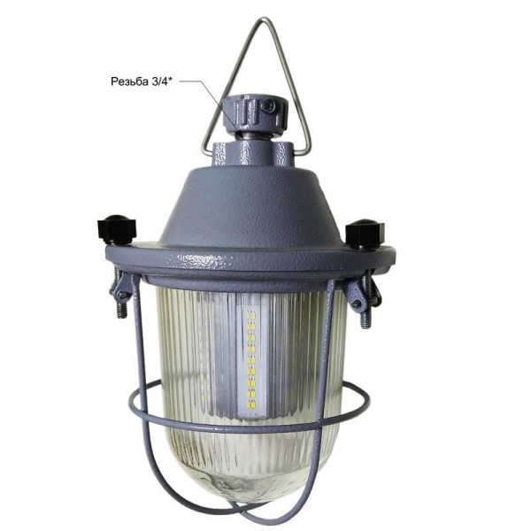  Светильник НСП 11-100-425/IP62-01-LED-36В AC/DC 4000К Световод НП.003.01 